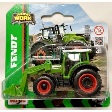 MODELIUKAS TRAKTORIUS FENDT 209 VARIO MINI WORK K-TAS 15591F MAISTO