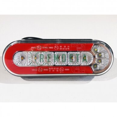 ŽIBINTAS GAL. L1873 LED oval. pos./atb./stop